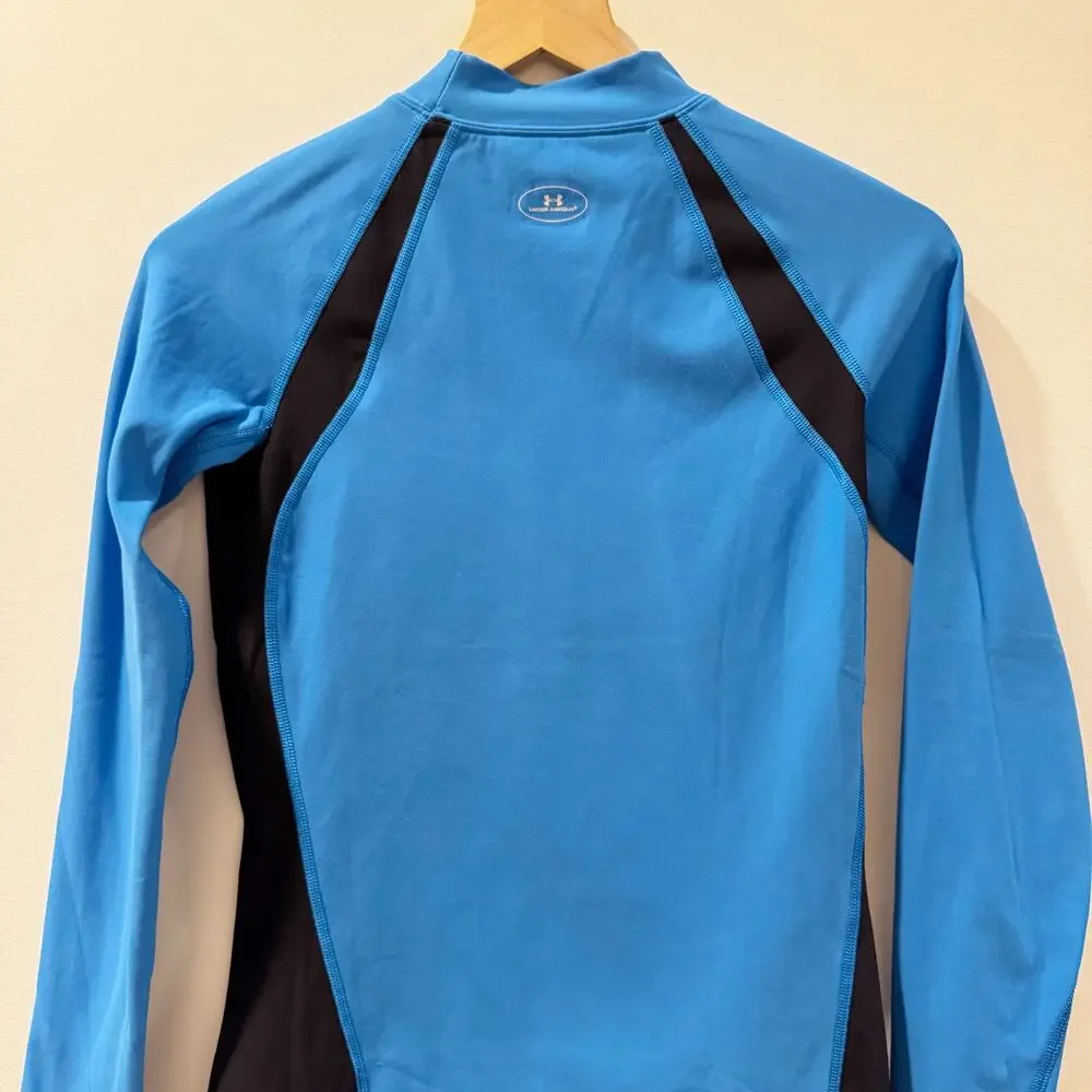 Under Armour Women's ColdGear Fitted Mock Neck Long Sleeve Pullover - Picture 6 of 7